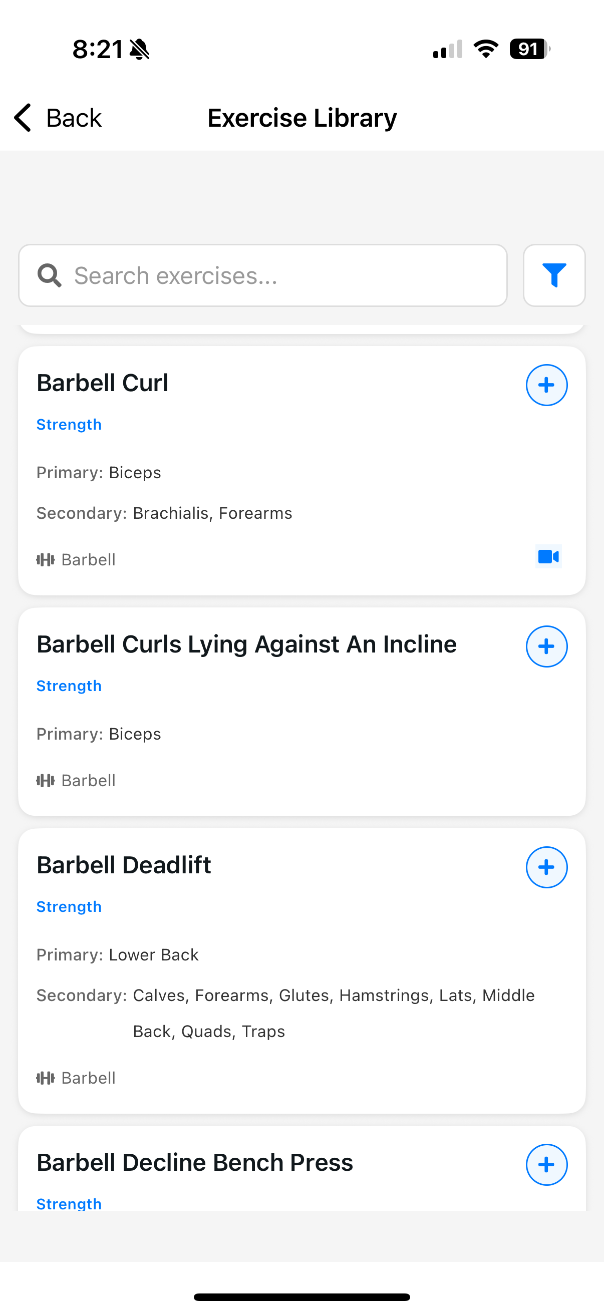 GetMaximumFit App Screenshot 3